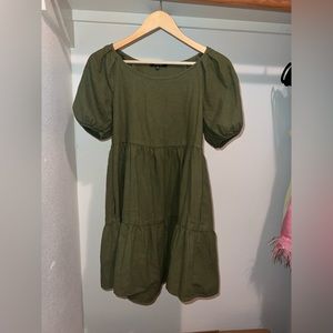 Madewell Puff Sleeved Dress